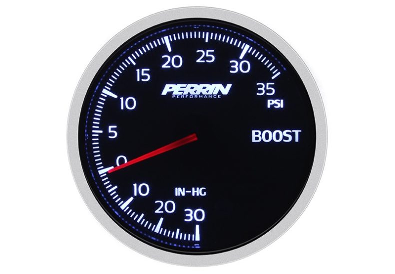 Perrin White,Red Boost Gauge - 60mm - 35psi - RZCrewEurope