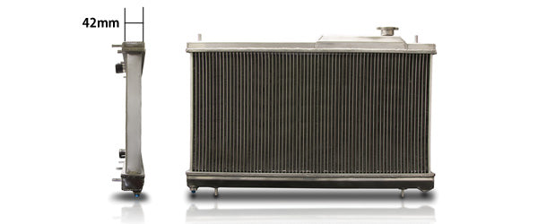 Blitz Type ZS 42 mm Dual core Radiator - Subaru - Legacy Touring Wagon BP5 (A to F) (AT,MT) - 18857 - RZCREWGARAGE