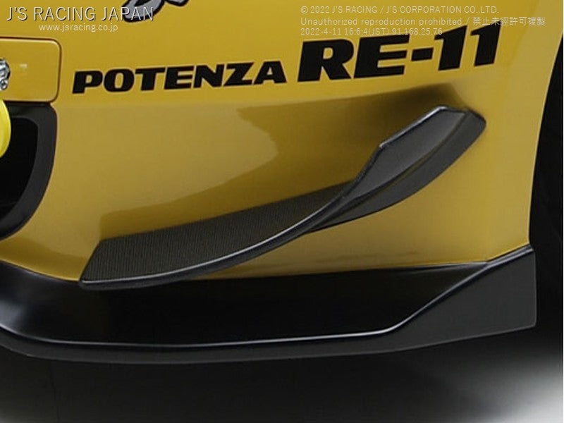 Js Racing - GT bumper spoiler TYPE-S dedicated canard - Honda - Fit-Jazz GE8 - Default Title CCN-F3-JS - Rzcrew Garage