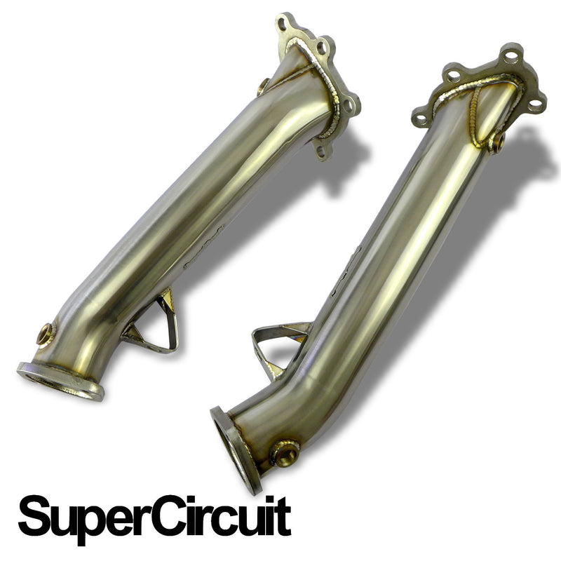 Rzcrew Garage - 2pcs Super Circuit Decat Pipe - Nissan - GT-R R35 - R35 - CP-GTR35-S008
