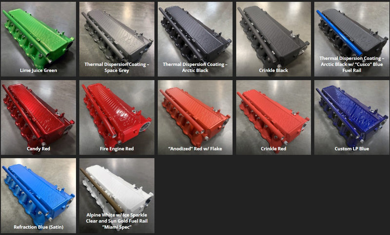 CSF - Charge-Air Cooler Billet Aluminium Manifold - Toyota Supra DB42 A90/A91 (B58) - Custom Color Option