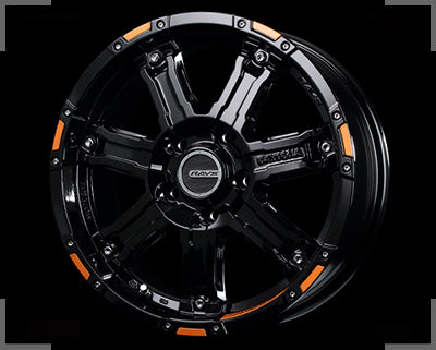 Rays Daytona FDX-D Collection - 16x7J - 5x114.3 - ET: 40 (Black)