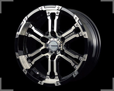 Rays Daytona FDX - 16x6.5J - 6x139.7 - ET: 38/48 (Black Diamond Cut)