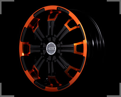Rays Daytona KCX - 16x5.5J - 4x100 - ET: 38/48 (Clear Orange)