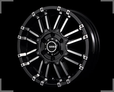 Rays Daytona MRX.HC - 17x6.5J - 6x139.7 - ET: 38 (Black Full Diamond Cut)