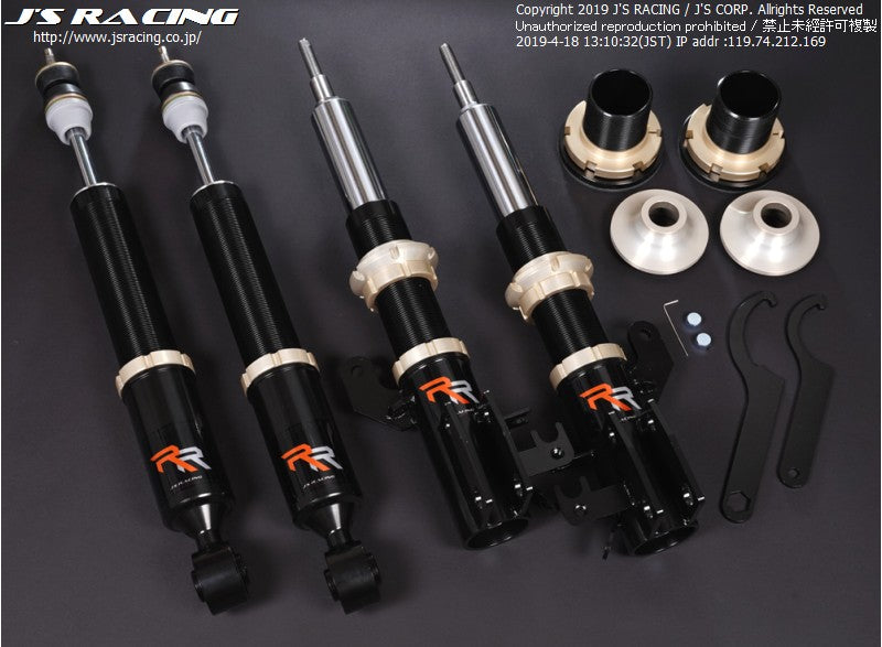 Js Racing - Black Series Damper RR Coilover Kit - Honda Fit-Jazz GK5 - RZCrewEurope