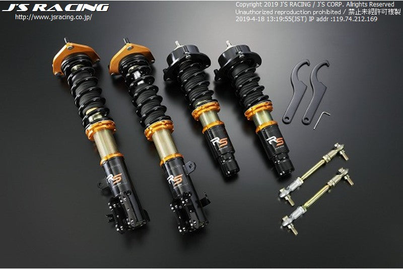 Js Racing - Black Series Damper RS Coilover Kit - Honda S 660 JW5 - RZCrewEurope