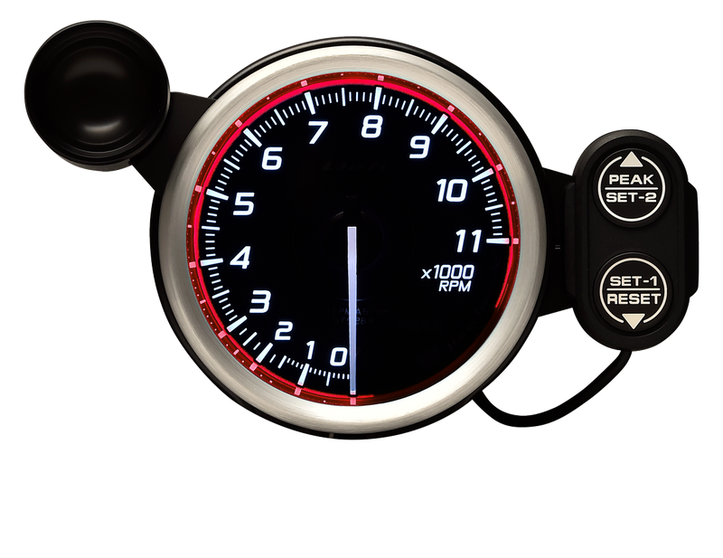 Defi Red Racer N2 RPM Gauge - 80mm - 11000 Rpm - RZCrewEurope