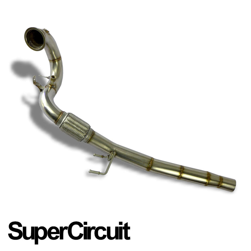 Rzcrew Garage - (TSI Only) 2.5" Super Circuit Down Pipe - Volkswagen - Golf 7 Gti 5G(G7)(Gti) - 5G(G7)(Gti) - DP-VWG714TSI-S001