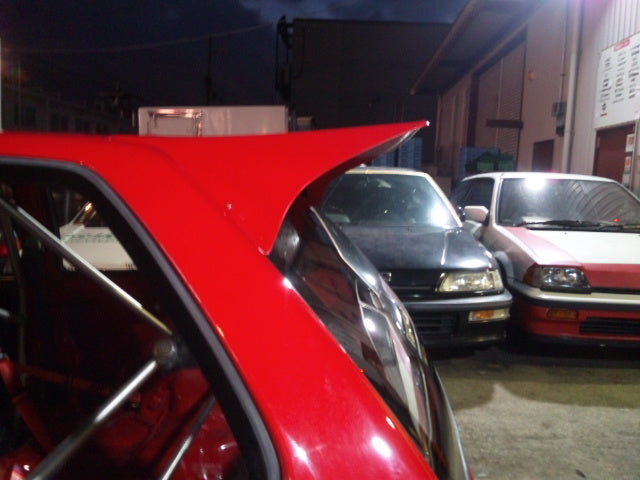Car Craft BOON Osaka JDM - FRP Rear Wing - Honda - Civic EF Hatchback - Default Title E002 - Rzcrew Garage