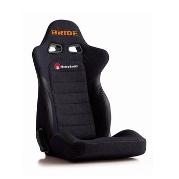 Bride Euroster II Betty Smith Reclinable Seat - Frp - Blue-E32S1N - Rzcrewgarage