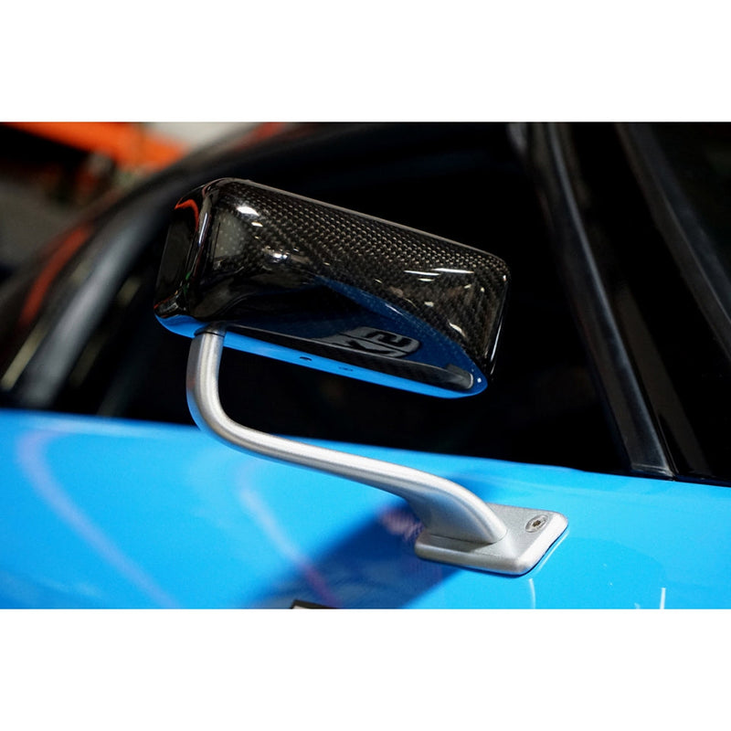 EVS Tuning - Carbon GTLM Aero Mirrors (Silver) - Subaru - WRX STi VAB/VAF