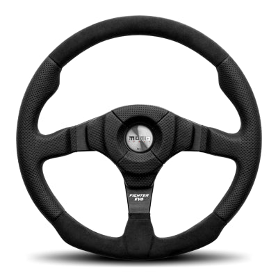 Momo - Fighter Evo Leather Steering Wheels - 3 Spokes Leather - 42mm Dish-F-33 - RZCrewEurope