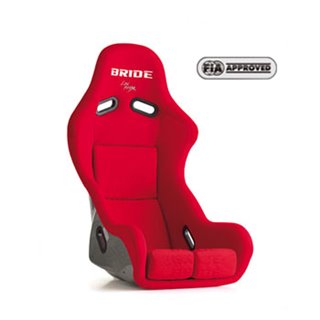 Bride Zieg III Type R Fixed Bucket Seat - Carbon Aramid - Red-F67IMR - Rzcrewgarage