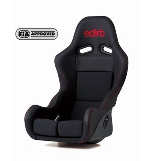 Edirb 067 Red Stitching Reclinable Seat - Super Aramid - Black-F67PBZ - Rzcrewgarage