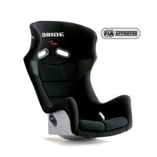 Bride Maxis III Fixed Bucket Seat - Frp - Black-F77AMF - Rzcrewgarage