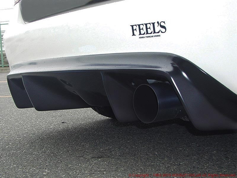 Feels (Honda Twincam) - Single Muffler Rear Difuser Panel - Honda - Civic Type R FD2R FEEL-FD-RD-FRP - FEEL-FD-RD-FRP - Rzcrew Garage