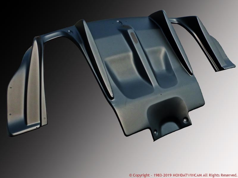 Feels (Honda Twincam) - Dual Exit Muffler Rear Difuser Panel - Honda - Civic Type R FD2R