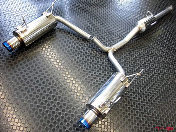 Feels Sonic Stainless Steel Exhaust System (Double) - AP1