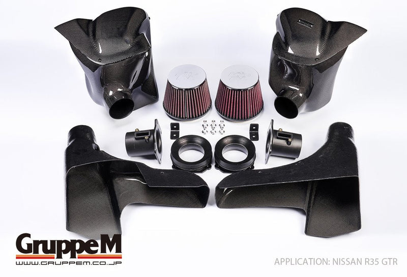 GruppeM Ram Air Intake System EVOlution Model - R35 - FR-0212EVO