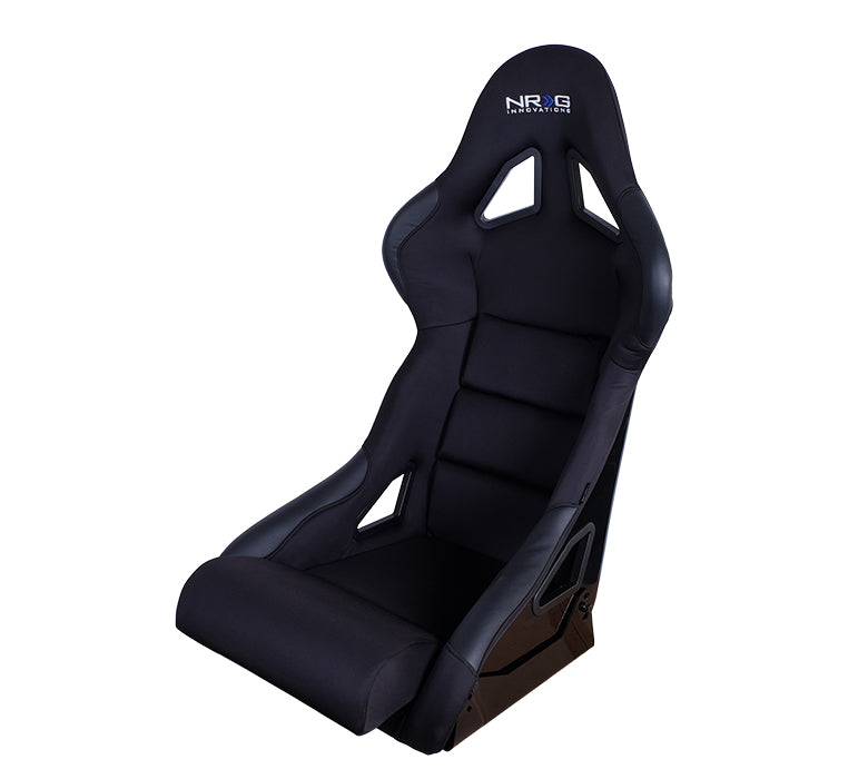 NRG FRP 330 (Medium) Fixed Bucket Seat - Black-FRP-330 - Rzcrewgarage