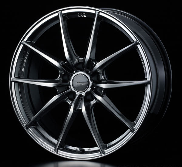 WedsSport FT-117 - 20x10J - 5x114.3 - ET: 25/35 (Diamond Black) - FT-117-20105114325-DB