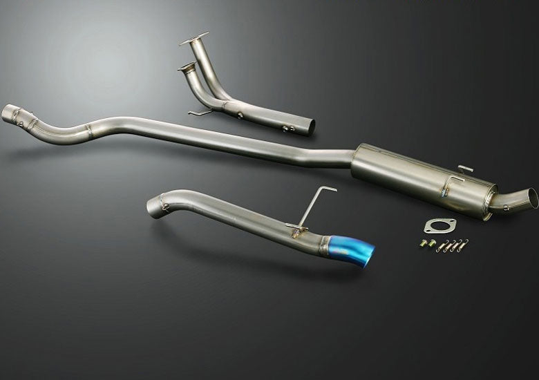 Js Racing FX-Pro Titanium 70RR Exhaust System - EP3 - FTM-P3-70RR
