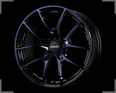 Rays Volk Racing G025 BD/C - 19x8J - 5x100 - ET: 44 (Dark Blue / DC)