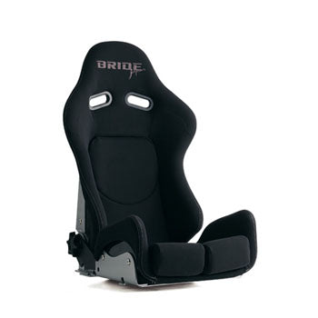 Bride Gias II Japan Standard Cushion Reclinable Seat - Super Aramid - Black-G22NNR - Rzcrewgarage