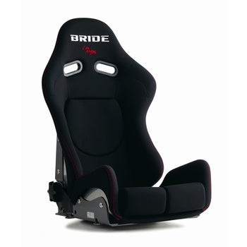 Bride Gias II Sport Low Cushion Reclinable Seat - Frp - Black-G32AMF - Rzcrewgarage