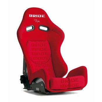 Bride Gias II Sport Low Cushion Reclinable Seat - Frp - Red-G32IMF - Rzcrewgarage