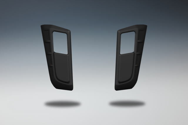 Noblesse - position cover Matte black painted - Honda - Fit-Jazz GK5