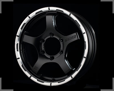 Rays Gram Lights 57CR-X2 - 17x6J - 6x139.7 - ET: 38 (Semi-Gloss Black / Rim DC)