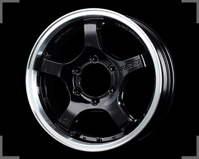 Rays Gram Lights 57CR-X - 17x6.5J - 6x139.7 - ET: 38 (Black DC Rim)