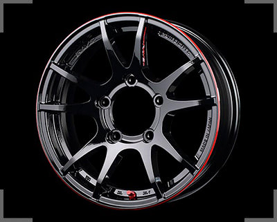 Rays Gram Lights 57JV Rev Limit Edition - 16x5.5J - 5x139.7 - ET: 0 (Black & Machining)