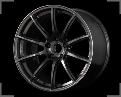 Rays Gram Lights 57 Transcend - 17x8J - 5x114.3 - ET: 35/43 (Super Dark Gunmetal DC Rim Edge)