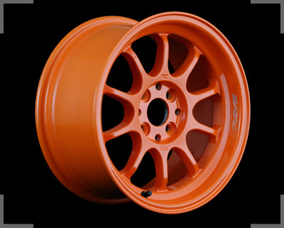 Rays Gram Lights 57V limited Edition - 15x7.5J - 4x100 - ET: 22 (Orange / Machining)