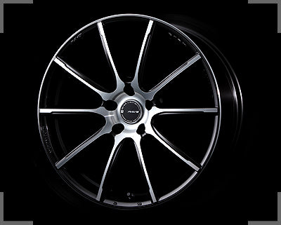 Rays Gram Lights Azure 57GMA - 19x8.5J - 5x114.3 - ET: 33/50 (Super Dark Gunmetal Bright Diamond Cut)