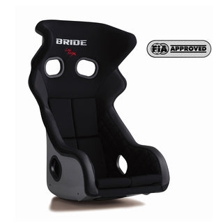 Bride Xero RS Fixed Bucket Seat - Frp - Black-H01AMF - Rzcrewgarage