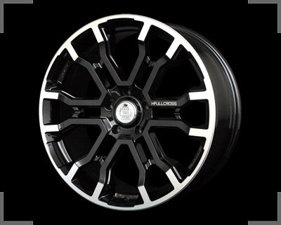 Rays HFullCross Cross Sleekers T6 Limited Edition - 18x7.5J - 5x114.3 - ET: 38/45 (Diamond Black DC)