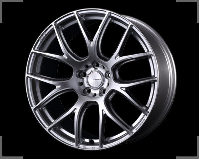 Rays Homura 2X7AG - 19x8J - 5x120 - ET: 36 (Spark Plated Silver)