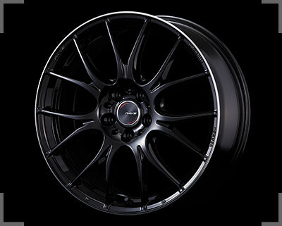 Rays Homura 2X7 Plus - 19x7.5J - 5x114.3 - ET: 45/50 (Glossy Black DC)