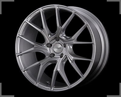 Rays Homura 2X7TW - 20x9.5J - 5x120 - ET: 45/36 (Spark Plated Silver)
