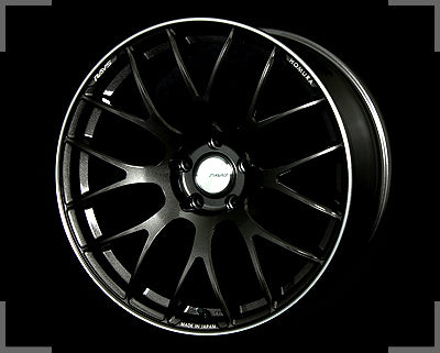 Rays Homura 2X8 GTS - 18x8J - 5x120 - ET: 36 (Super Dark Gunmetal DC Rim Edge)