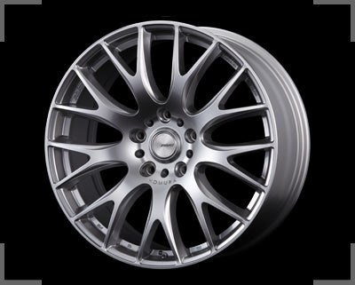 Rays Homura 2X9G - 22x10J - 5x150 - ET: 55 (Spark Plated Silver DMC)