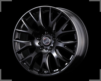 Rays Homura 2X9G - 22x10J - 5x150 - ET: 55 (Black Mica DMC)