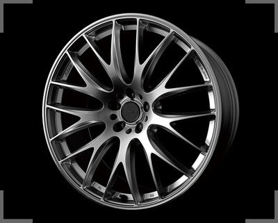 Rays Homura 2X9 - 19x7.5J - 5x112 - ET: 48 (Spark Plated Silver DMC)