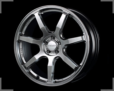 Rays Homura Hyuga HP07 - 19x8J - 5x100 - ET: 45 (Shining Silver)