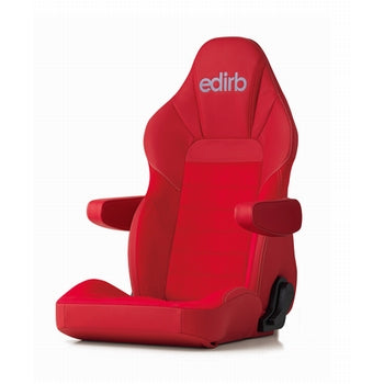 Edirb 132 (Seat Heater) Reclinable Seat - Frp - Red-I35RNB - Rzcrewgarage
