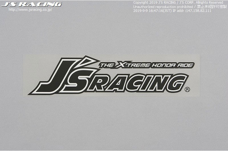 Js Racing - Medium Sticker - Honda - JS-08-M - JS-08-M - Rzcrew Garage